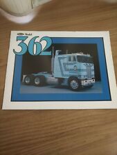 Used, Peterbilt 362 Cabover Truck Original Sales Brochure Booklet  for sale  Canada