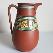 Prattware terracotta jug for sale  GRANTHAM