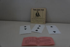 Three card trick for sale  LONDON