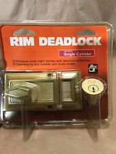 Ilco Rim Deadlock puerta de un solo cilindro 545-54-51 hecha en EE. UU. segunda mano  Embacar hacia Argentina