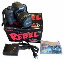 Canon EOS Rebel T2i 550D 18.0MP DSLR com lente 18-55mm excelente estado com caixa comprar usado  Enviando para Brazil