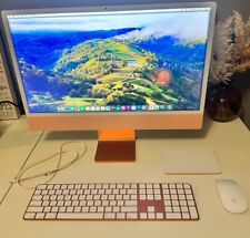 Apple iMac 24 Inch Orange Magic Mouse Trackpad Keyboard Charger Bundle for sale  Shipping to South Africa
