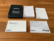 Kia K5 2023 manual de propietarios con estuche y navegación fabricante de equipos originales envío gratuito segunda mano  Embacar hacia Mexico