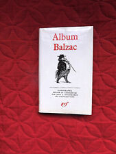 Album pleiade balzac d'occasion  Champigny-sur-Marne