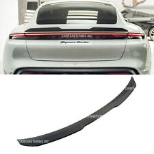 Spoiler traseiro de fibra de carbono asa porta-malas para Porsche Taycan 4S Turbo S RWD Sedan comprar usado  Enviando para Brazil