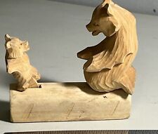 partly carved wood bear for sale  Mebane