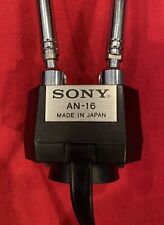 Antena de televisión analógica de colección Sony AN-16 orejas de conejo TV dipolo VHF años 80 Japón 👀 segunda mano  Embacar hacia Argentina