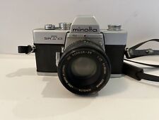 Cámara fotográfica Minolta SRT 101 35 mm vintage SIN PROBAR con lente 1:17 F=50 mm, usado segunda mano  Embacar hacia Argentina