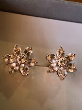 Morganite flower earrings for sale  Santa Fe