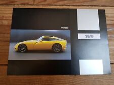 Tvr t350 brochure for sale  BEDFORD