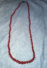 Collana corallo rosso usato  Trecastagni