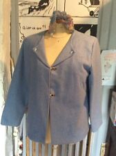 Veste laine bleu d'occasion  Rennes-