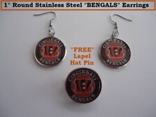 Cincinnati bengals earrings for sale  Spring Hill