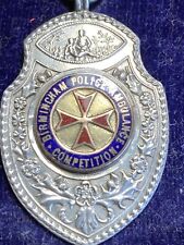 Hallmarked silver police for sale  SHEFFIELD