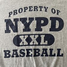 Nypd baseball shirt for sale  Bellport