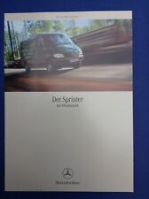 Prospekt brochure mercedes gebraucht kaufen  Stuttgart