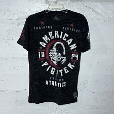 Camiseta de treino American Fighter masculina média preta UFC MMA academia treino comprar usado  Enviando para Brazil