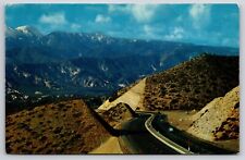 Postal California Cajon Pass Highway 66 Road Street View segunda mano  Embacar hacia Argentina