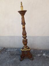 Lampada torciera legno usato  Italia