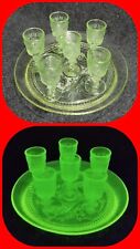 Uranium glass verres d'occasion  Doué-la-Fontaine