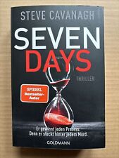 Seven days thriller gebraucht kaufen  Heinsberg