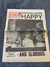 Daily mirror coronation for sale  MANSFIELD