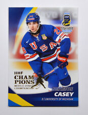 Usado, 2024 BY Cards IIHF Campeonato Mundial Junior EE. UU. #8 Seamus Casey segunda mano  Embacar hacia Argentina