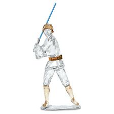 Swarovski Crystal 2020 Disney Star Wars, Luke Skywalker Figurine, NIB, Logo, COA, used for sale  New Lenox