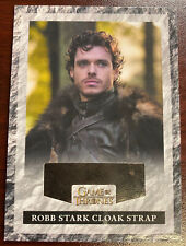 Robb Stark Cloak Strap Relic R1A - Game of Thrones caixa de arquivo exclusiva 56 FEITO comprar usado  Enviando para Brazil