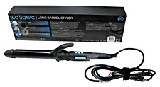 Used, Bio Ionic Long Barrel Curling Iron 1.25” Pro Styler Curling Iron Blk - Open Box for sale  Shipping to South Africa