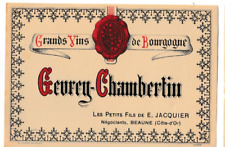 étiquettes vin....geurey d'occasion  Thann