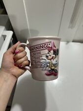 Disney minnie mug usato  Roma