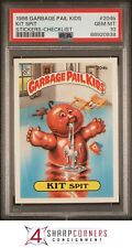 1986 GARBAGE PAIL KID STICKER #204b KIT SPIT CHECKLIST SER 5 PSA 10 N3946094-938, used for sale  Shipping to South Africa