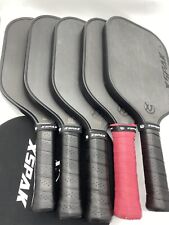 Used, 5 Fair Condition Xspak Carbon Fiber Pickleball Paddles With Covers Elongated for sale  Shipping to South Africa