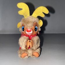 RUDOLPH RED NOSE REINDEER 2.5" Pencil Topper Clip On Grabber/Hugger Vintage for sale  Shipping to South Africa