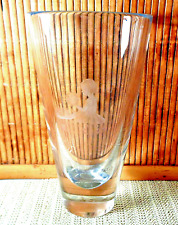 Vaso de cristal vintage assinado por Edenfalk / Menina sentada gravada / Vidro Skruf / Suécia, usado comprar usado  Enviando para Brazil