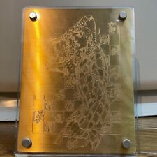 JoJo's Bizarre Adventure All Star Battle edição limitada placa de arte Giorno usada comprar usado  Enviando para Brazil