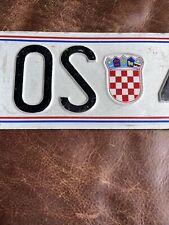 Croatia croatian license for sale  New York