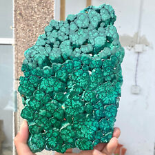 2,52 LB Malaquita Natural Rebanada Cuarzo Cristal Lustre Especie Mineral segunda mano  Embacar hacia Mexico