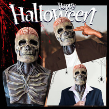 Máscara De Esqueleto Aterradora Para Disfraz Halloween Fiesta Vispera Terror EUA comprar usado  Enviando para Brazil