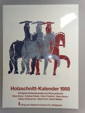 Holzschnitt kalender 1988 gebraucht kaufen  Deutschland