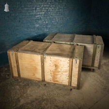 Military crates pair for sale  NORWICH