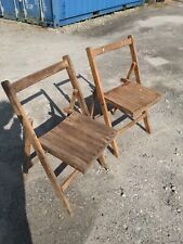 Folding chairs vintage for sale  NEWQUAY