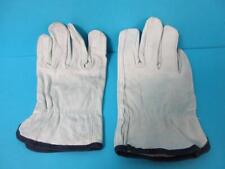 5 PAIR BOSS 100% COWHIDE LEATHER WORK GLOVES RN15671 1JL4062J DRIVING  LARGE L for sale  Des Moines