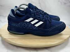  Zapatos de tenis para hombre Adidas Barricade Court talla 8.5 azul blanco arcilla BA9151 segunda mano  Embacar hacia Mexico