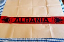 Sciarpa calcio albania usato  Vo