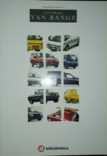 Vauxhall Van Range Brochure 1993 [Novavan,Astravan,Rascal,Midi & Brava] for sale  SEVENOAKS