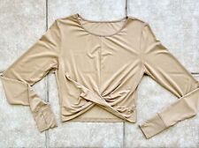 Buffbunny Twisted Tents Crop S’more Tan Color 2022 Collection Size Medium M for sale  Shipping to South Africa