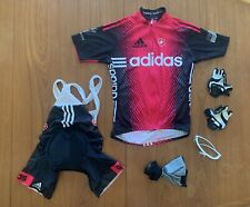 Conjunto de ciclismo Adidas feminino jersey bermuda óculos luvas aquecedores de braço M/G comprar usado  Enviando para Brazil