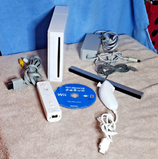 Nintendo Wii White Console w/ Wii Sports Game! Tested & Working Good Condition! for sale  Shipping to South Africa